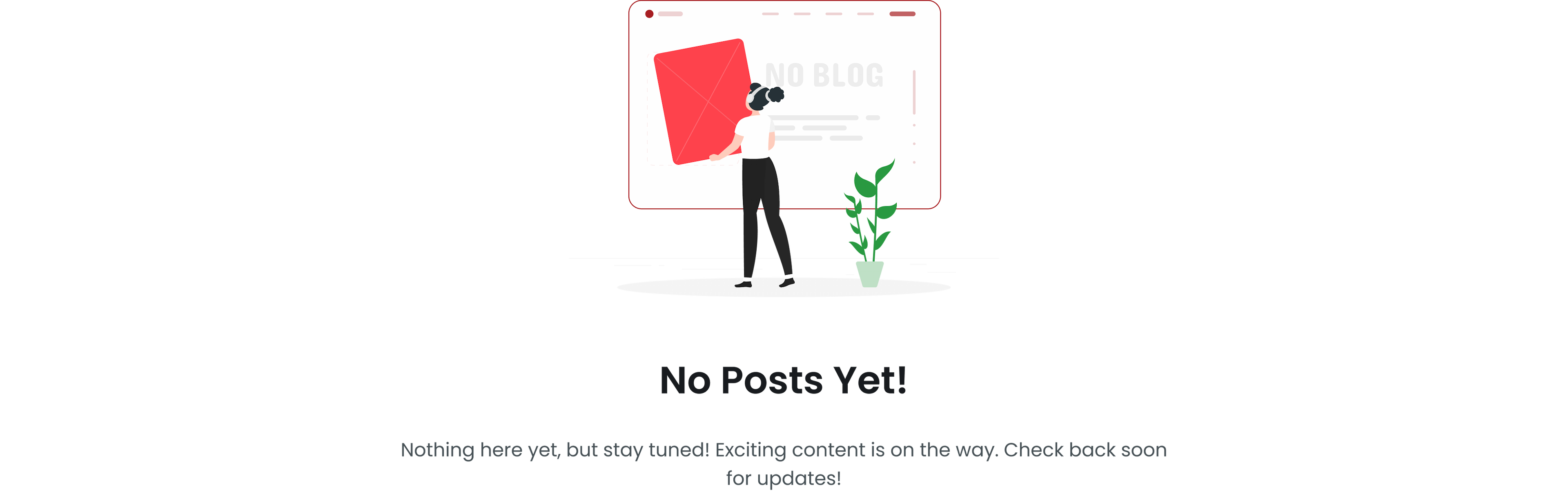 no blog